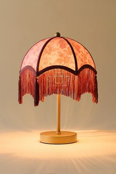 Urban Outfitters Modern Love Table Lamp In Pink Combo At  In Orange