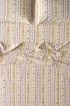 Urban Outfitters Molly Floral Stripe Patterned Core Sheet Set In Yellow At