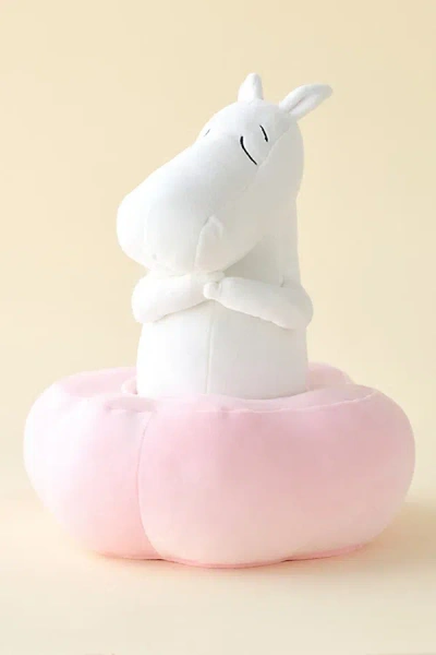 Urban Outfitters Moomin Moomintroll Cloud 14-inch Plushie In Pink At  In White