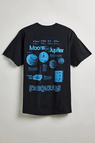 Urban Outfitters Moons Of Jupiter Tee In Black, Men's At