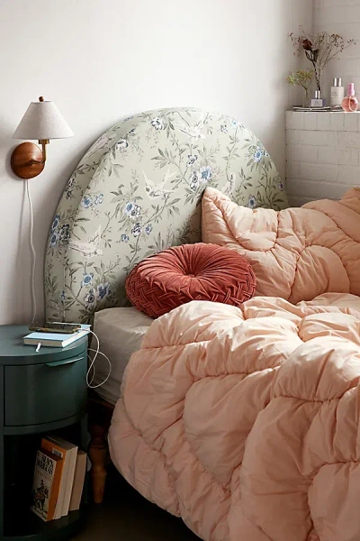 Urban Outfitters Morgan Floral Headboard In Floral At  In Green
