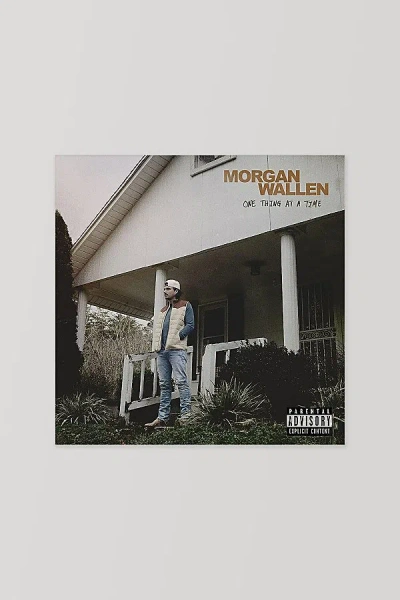 Urban Outfitters Morgan Wallen - One Thing At A Time Lp In White At