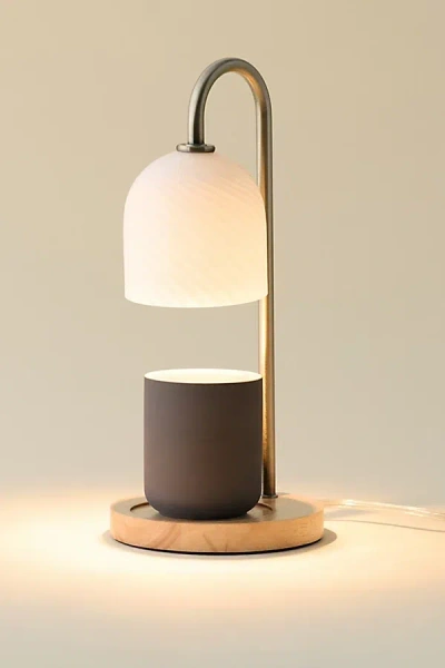 Urban Outfitters Morrigan Candle Warmer Table Lamp In Gold At  In Multi