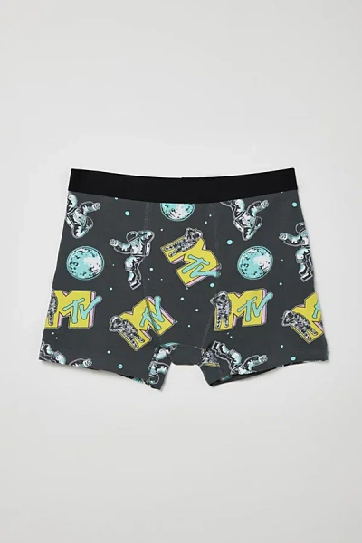 Urban Outfitters Mtv Astronaut Boxer Brief In Black, Men's At