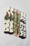 Urban Outfitters Mushroom Core Crew Sock 3-pack In Assorted, Men's At  In Multi