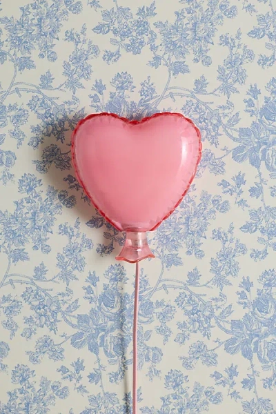 Urban Outfitters Mylar Heart Balloon Shape Resin Sconce In Pink At