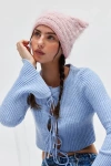 Urban Outfitters Mylo Fuzzy Beanie In Pink, Women's At
