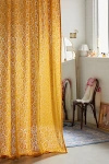 Urban Outfitters Nadia Lace Window Panel In Marigold At  In Orange