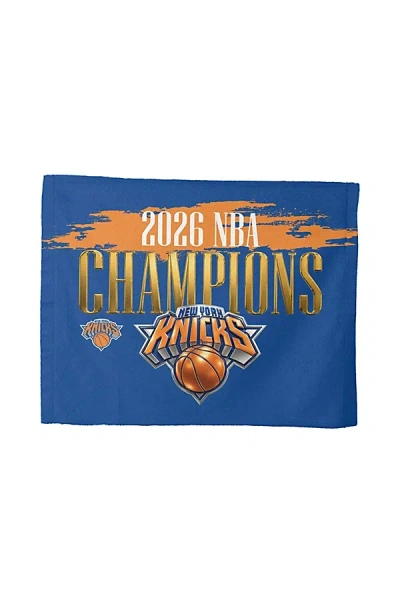 Urban Outfitters Nba New York Knicks 2026 Champions Rally Towel In Blue At