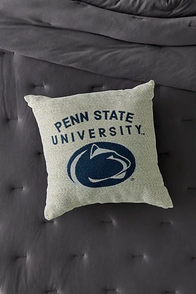 Urban Outfitters Ncaa Collegiate Logo Woven Tapestry Throw Pillow In Penn State At  In White