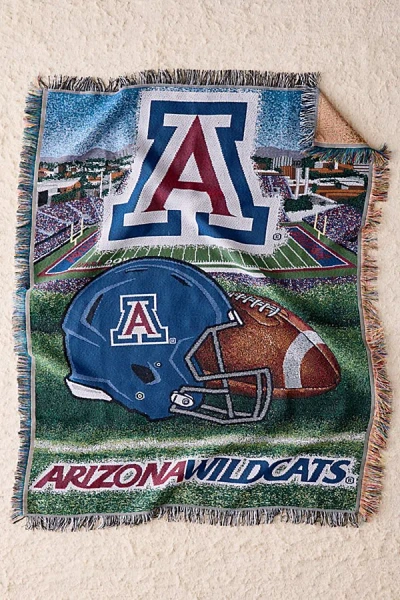 Urban Outfitters Ncaa Homefield Advantage Team Tapestry Throw Blanket In Arizona At  In Blue