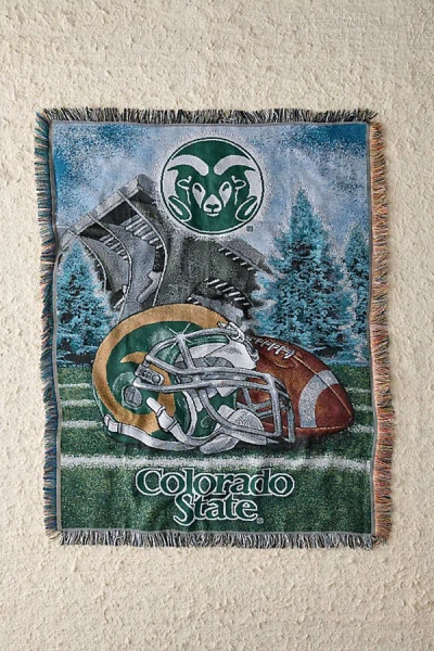 Urban Outfitters Ncaa Homefield Advantage Team Tapestry Throw Blanket In Colorodo State At