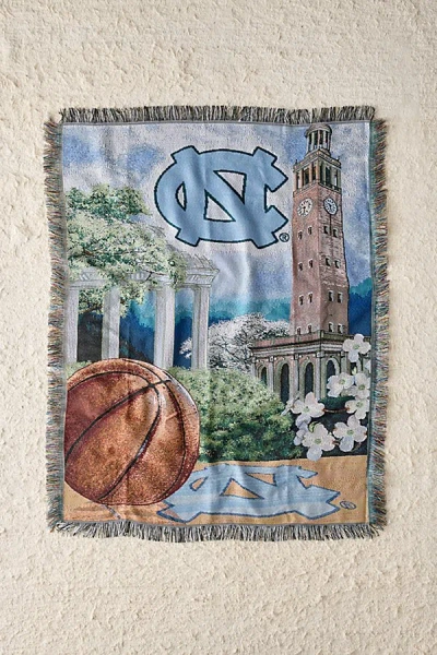 Urban Outfitters Ncaa Homefield Advantage Team Tapestry Throw Blanket In Unc At  In Blue
