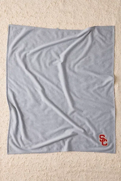 Urban Outfitters Ncaa Logo Sweatshirt Throw Blanket In Usc At  In Blue