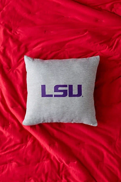 Urban Outfitters Ncaa Logo Sweatshirt Throw Pillow In Lsu At  In Red