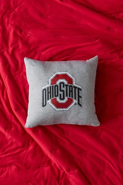 Urban Outfitters Ncaa Logo Sweatshirt Throw Pillow In The Ohio State At  In Red