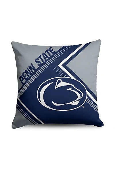 Urban Outfitters Ncaa Pulsewave Printed Throw Pillow In Navy At  In Blue