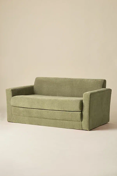 Urban Outfitters Netto Fold-out Sleeper Sofa In Olive At  In Green