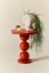 Urban Outfitters Nigel Wood Side Table In Red At
