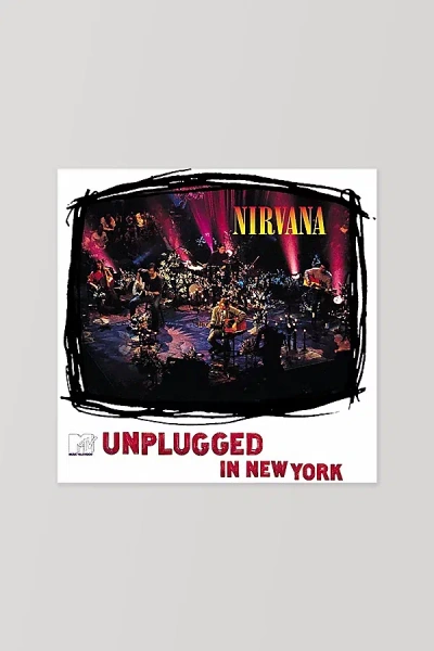 Urban Outfitters Nirvana - Unplugged In New York Lp In Black At