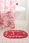 Urban Outfitters No Boys Allowed Swirled Tufted Bath Mat In Pink At  In Pink