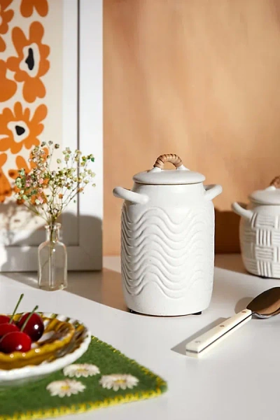 Urban Outfitters Noa Large Canister In Neutral At  In White