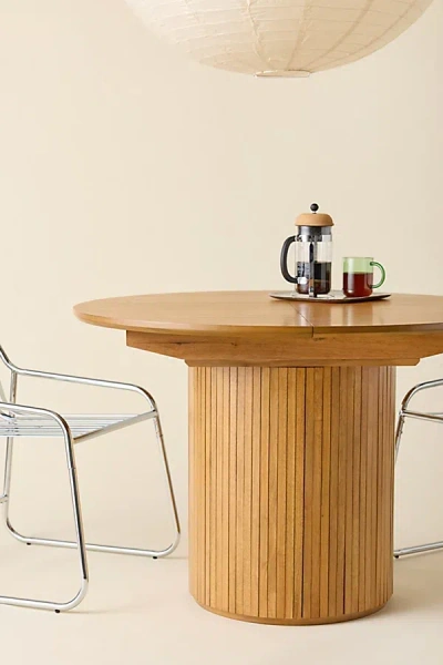 Urban Outfitters Nori Extendable Wood Dining Table In Acorn At  In Brown