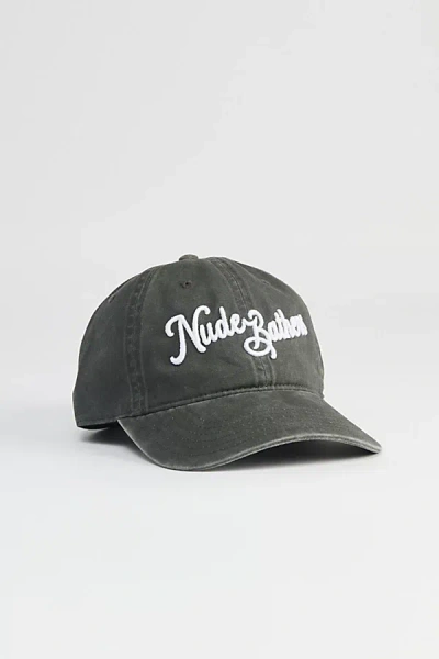 Urban Outfitters Nude Bathers Dad Hat In Black, Men's At