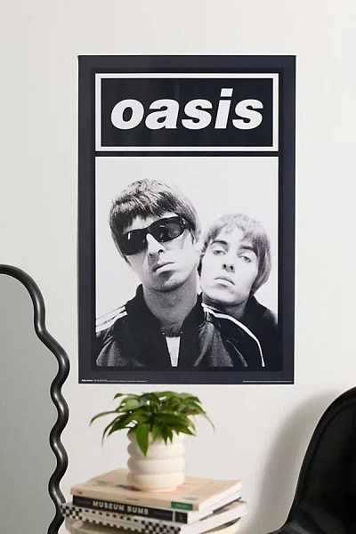 Urban Outfitters Oasis Black & White Frameless Poster At