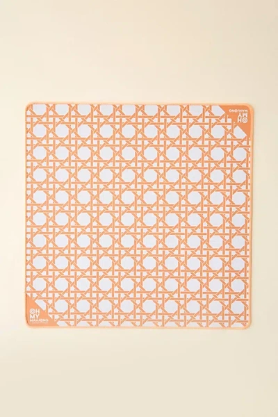 Urban Outfitters Oh My Mahjong Mini Cane Game Mat In Orange At