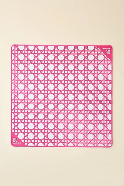 Urban Outfitters Oh My Mahjong Mini Cane Game Mat In Pink At