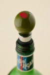 Urban Outfitters Olive Icon Wine Stopper In Dark Green At