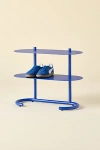 Urban Outfitters Ollie 2-tier Iron Oval Shoe Rack In Cobalt Blue At