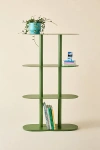 Urban Outfitters Ollie 4-tier Iron Oval Storage Shelf In Green At  In Green