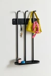 Urban Outfitters Ollie Metal Wall Storage Rack In Black At