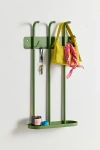 Urban Outfitters Ollie Metal Wall Storage Rack In Green At