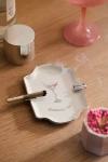 Urban Outfitters Ornate Ashtray Catch-all Dish In Chrome Martini At