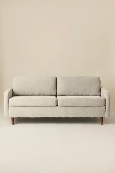 Urban Outfitters Ovi Upholstered 2-seater Sofa In Ivory At  In Gray