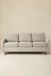 Urban Outfitters Ovi Upholstered 3-seater Sofa In Ivory At  In Gray