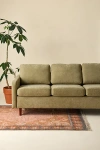 Urban Outfitters Ovi Upholstered 3-seater Sofa In Olive At  In Green