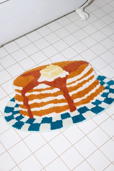 Urban Outfitters Pancake Stack Bath Mat In Assorted At