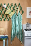 URBAN OUTFITTERS PAPILLON APRON & OVEN MITT SET IN GREEN AT URBAN OUTFITTERS
