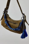 Urban Outfitters Paracord Tassel Draped Bag Chain In Navy, Women's At  In Blue