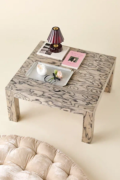 Urban Outfitters Parker Square Coffee Table In Black/white At