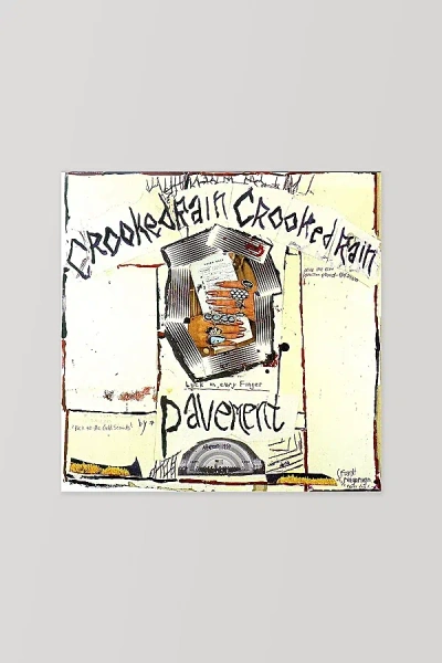Urban Outfitters Pavement - Crooked Rain Crooked Rain Lp In Black At  In Yellow