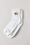 Urban Outfitters Peanuts Snoopy Icon Quarter Crew Sock In Locket Snoopy/woodstock, Women's At  In Multi