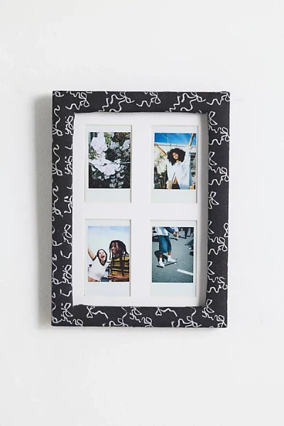 Urban Outfitters Penelope Instax Picture Frame In Black/white At