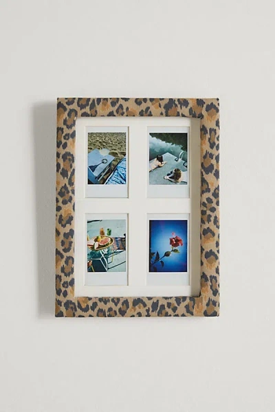 Urban Outfitters Penelope Instax Picture Frame In Leopard At  In Animal Print