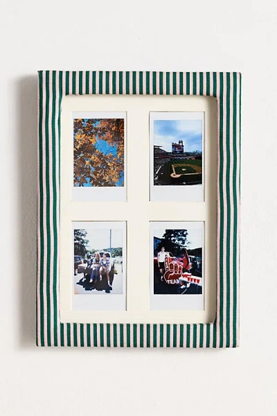 Urban Outfitters Penelope Instax Picture Frame In Pink/green Stripe At  In Multi