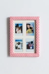 Urban Outfitters Penelope Instax Picture Frame In Pink/red Polka Dot At  In Pink